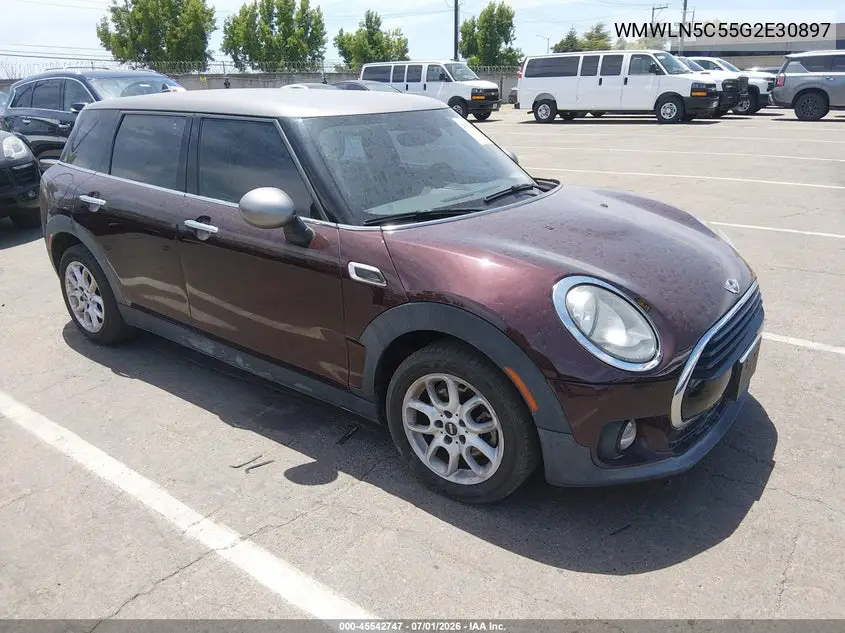 2016 Mini Clubman Cooper VIN: WMWLN5C55G2E30897 Lot: 45542747