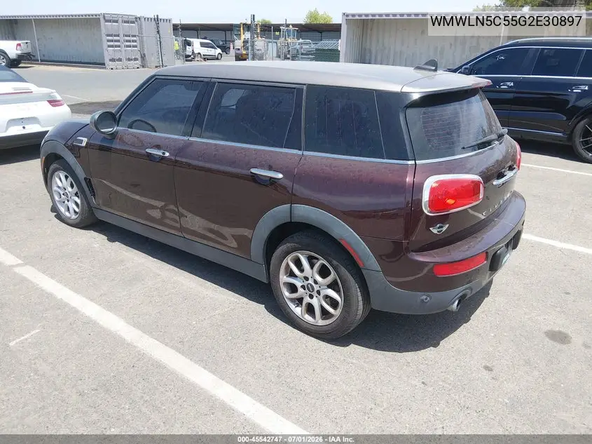 2016 Mini Clubman Cooper VIN: WMWLN5C55G2E30897 Lot: 45542747