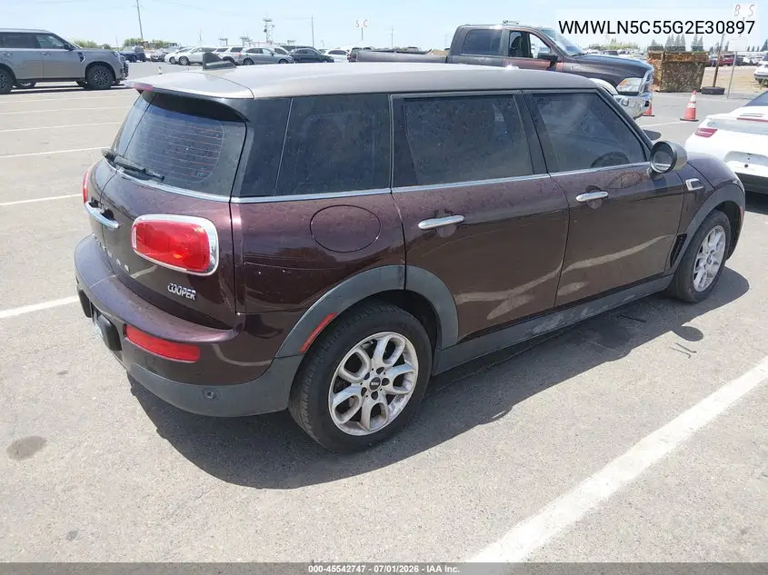 2016 Mini Clubman Cooper VIN: WMWLN5C55G2E30897 Lot: 45542747