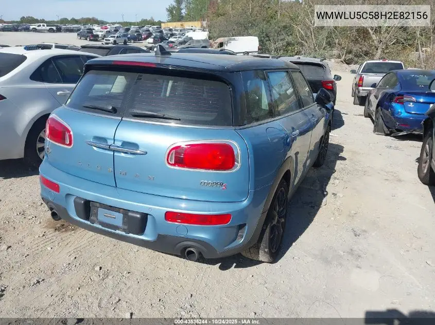 2017 Mini Clubman Cooper S VIN: WMWLU5C58H2E82156 Lot: 43535244