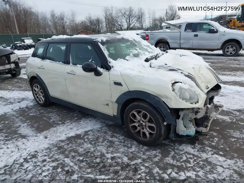 WMWLU1C54H2F27599 2017 Mini Clubman Cooper