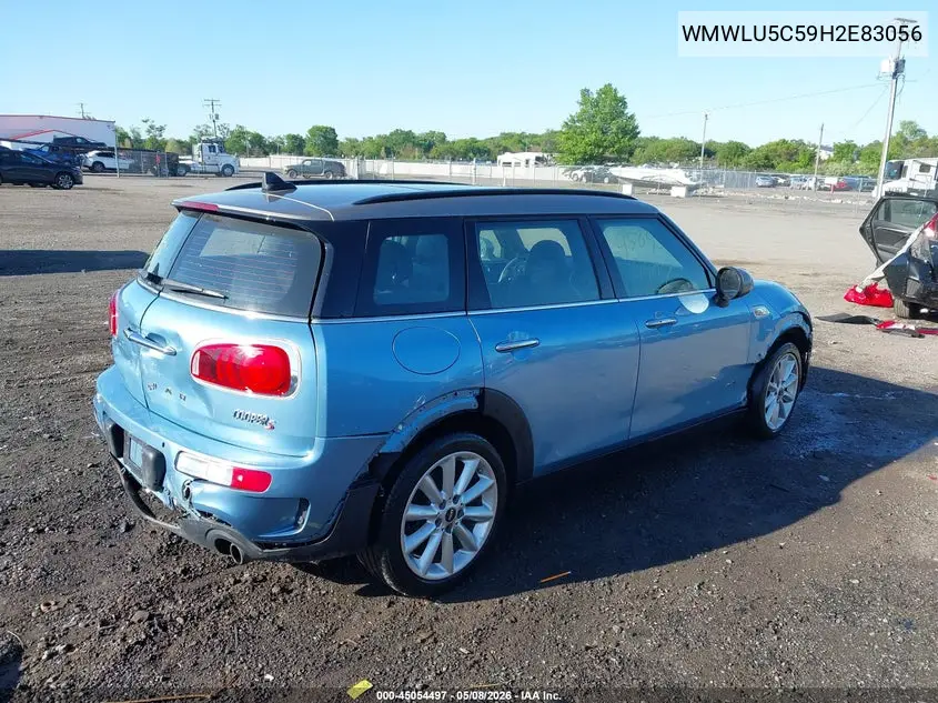 2017 Mini Clubman Cooper S VIN: WMWLU5C59H2E83056 Lot: 45054497