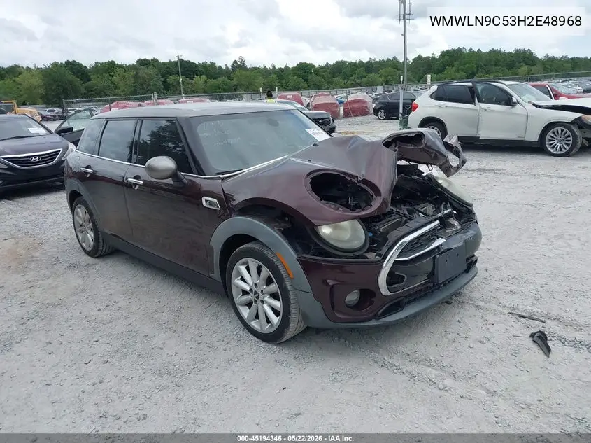2017 Mini Clubman Cooper S VIN: WMWLN9C53H2E48968 Lot: 45194346