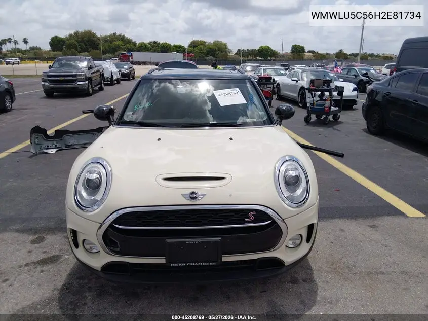 2017 Mini Clubman Cooper S VIN: WMWLU5C56H2E81734 Lot: 45208769