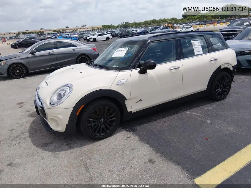 2017 Mini Clubman Cooper S VIN: WMWLU5C56H2E81734 Lot: 45208769