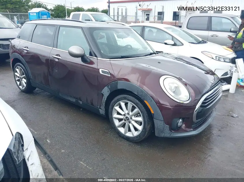 2017 Mini Clubman Cooper VIN: WMWLN5C33H2E33121 Lot: 45209682
