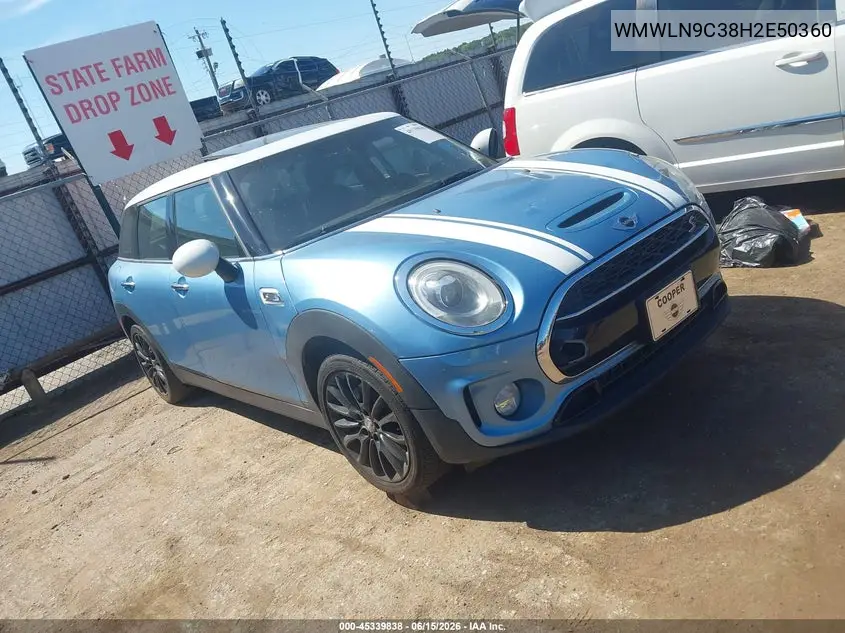 2017 Mini Clubman Cooper S VIN: WMWLN9C38H2E50360 Lot: 45339838