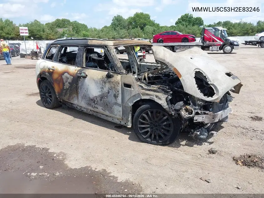 2017 Mini Clubman Cooper S VIN: WMWLU5C53H2E83246 Lot: 45348754
