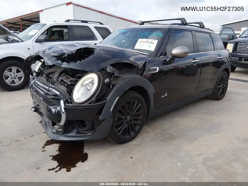 2017 Mini Clubman Cooper VIN: WMWLU1C55H2F27305 Lot: 45420286
