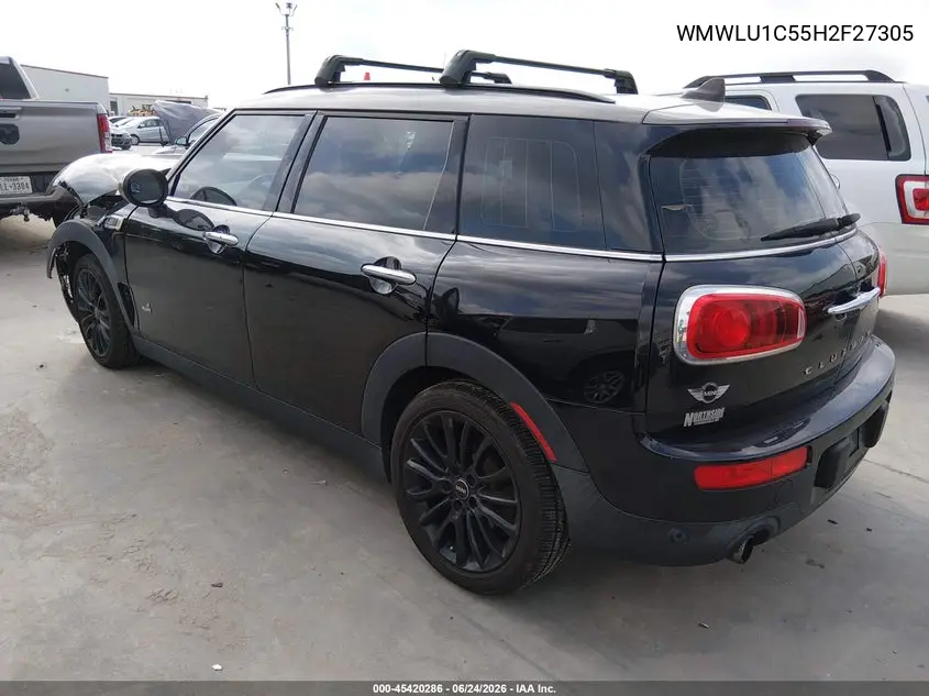 2017 Mini Clubman Cooper VIN: WMWLU1C55H2F27305 Lot: 45420286