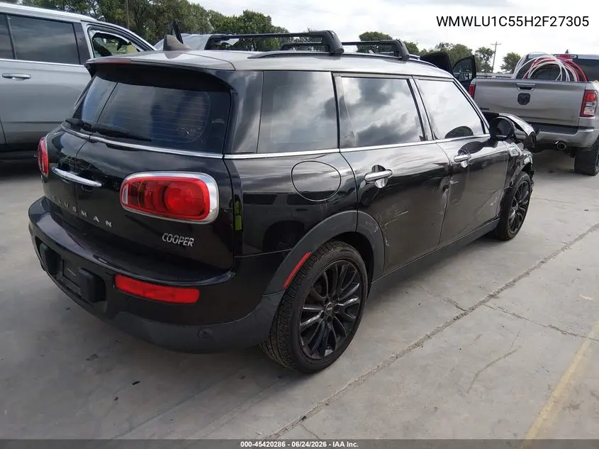 2017 Mini Clubman Cooper VIN: WMWLU1C55H2F27305 Lot: 45420286