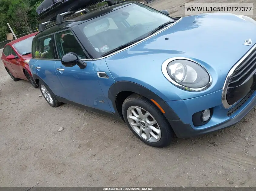 2017 Mini Clubman Cooper VIN: WMWLU1C58H2F27377 Lot: 45451463