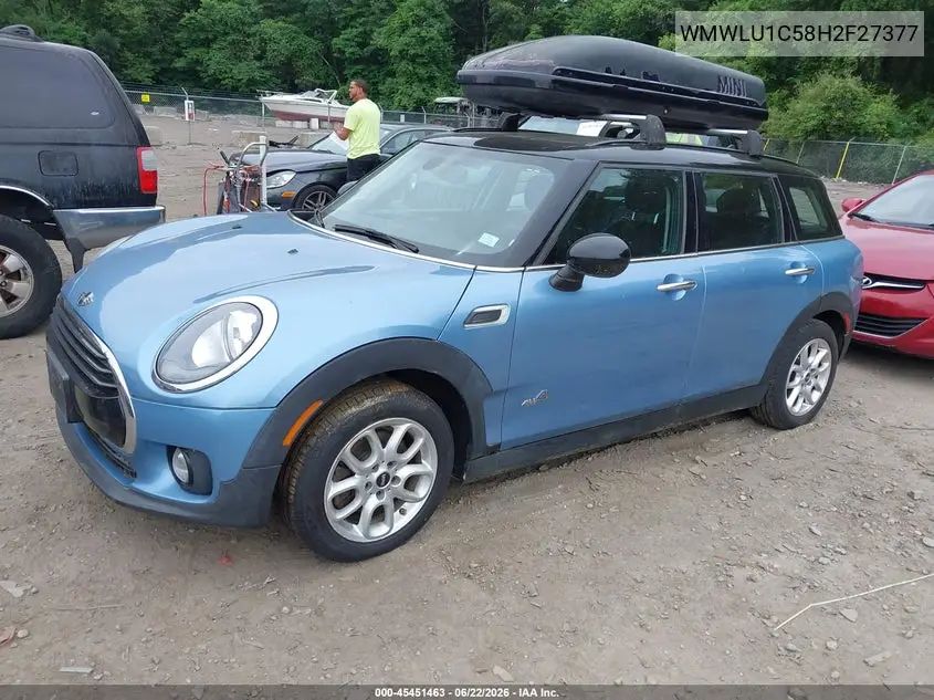 2017 Mini Clubman Cooper VIN: WMWLU1C58H2F27377 Lot: 45451463