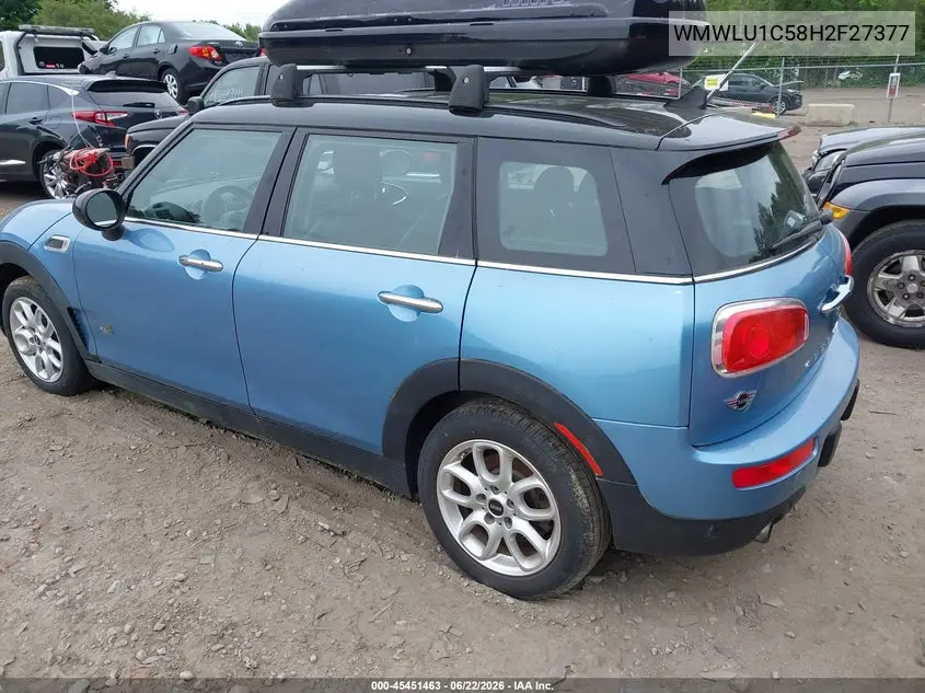 2017 Mini Clubman Cooper VIN: WMWLU1C58H2F27377 Lot: 45451463