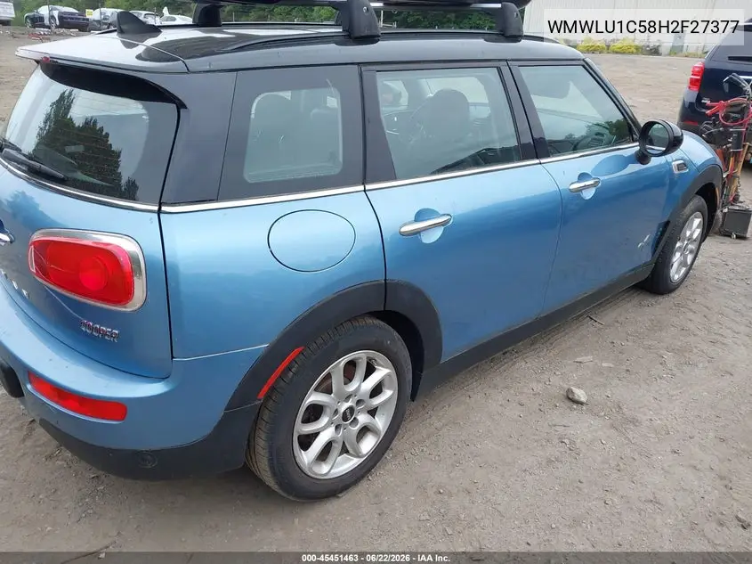 2017 Mini Clubman Cooper VIN: WMWLU1C58H2F27377 Lot: 45451463