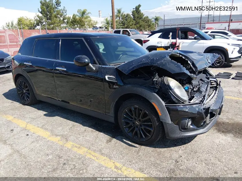 2017 Mini Clubman Cooper VIN: WMWLN5C50H2E32591 Lot: 45456114