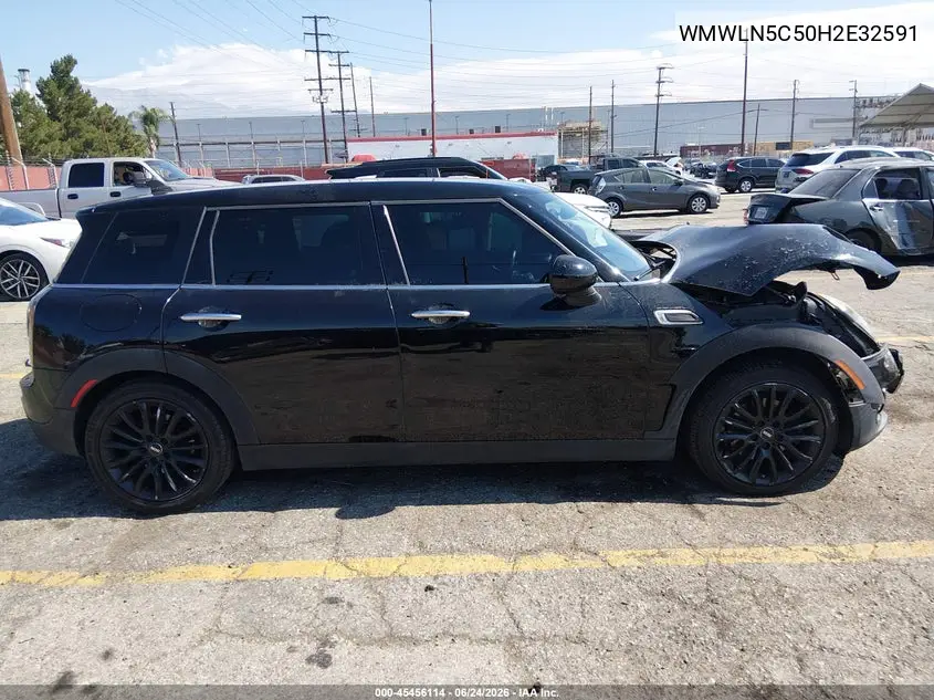 2017 Mini Clubman Cooper VIN: WMWLN5C50H2E32591 Lot: 45456114