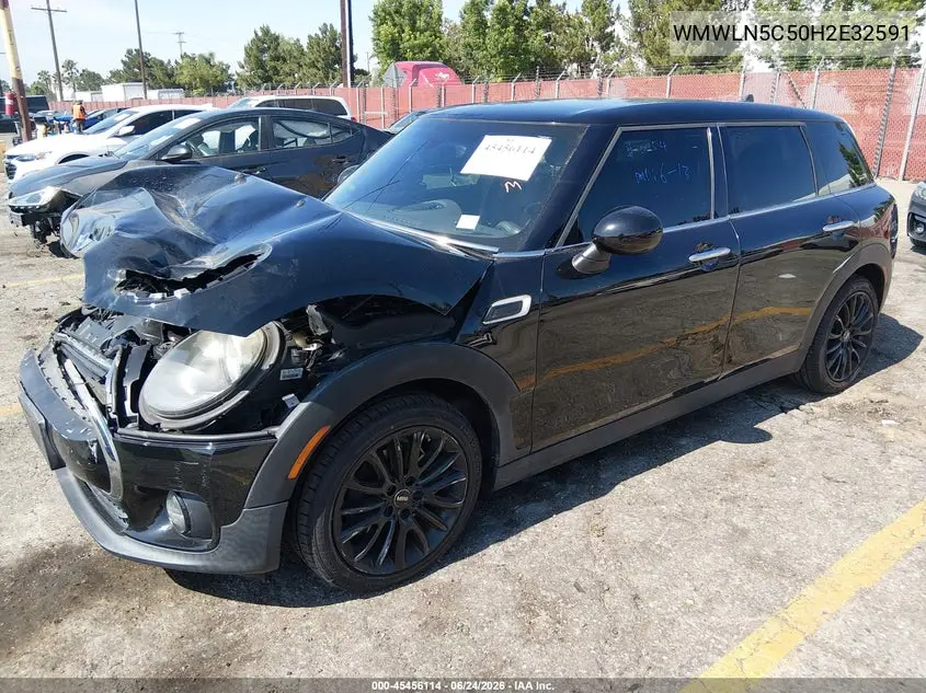 2017 Mini Clubman Cooper VIN: WMWLN5C50H2E32591 Lot: 45456114
