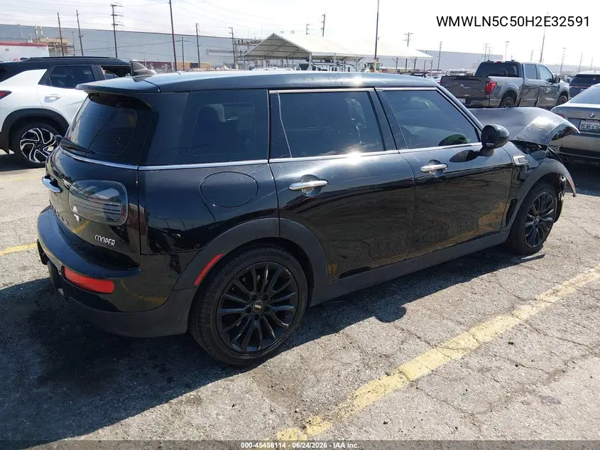 2017 Mini Clubman Cooper VIN: WMWLN5C50H2E32591 Lot: 45456114