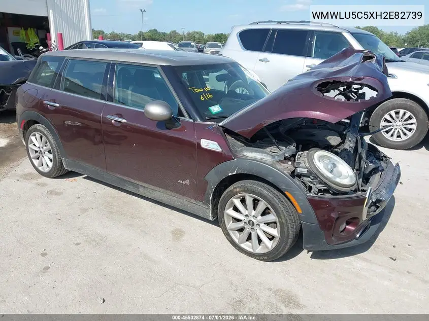 2017 Mini Clubman Cooper S VIN: WMWLU5C5XH2E82739 Lot: 45532874