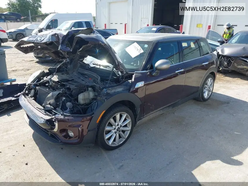 2017 Mini Clubman Cooper S VIN: WMWLU5C5XH2E82739 Lot: 45532874