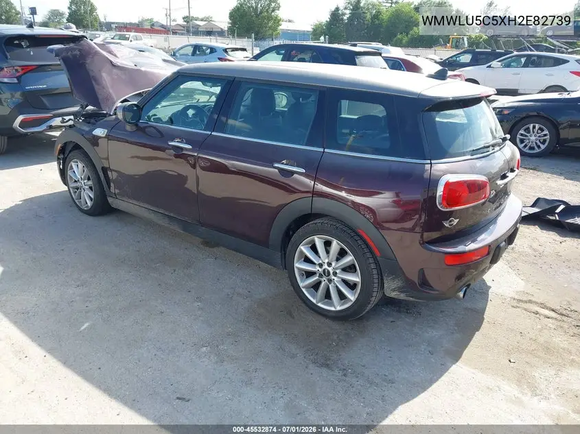 2017 Mini Clubman Cooper S VIN: WMWLU5C5XH2E82739 Lot: 45532874