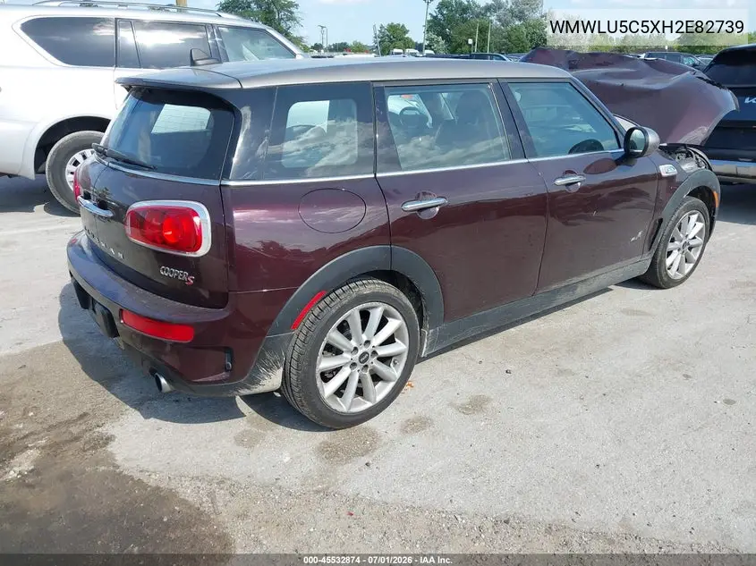 2017 Mini Clubman Cooper S VIN: WMWLU5C5XH2E82739 Lot: 45532874