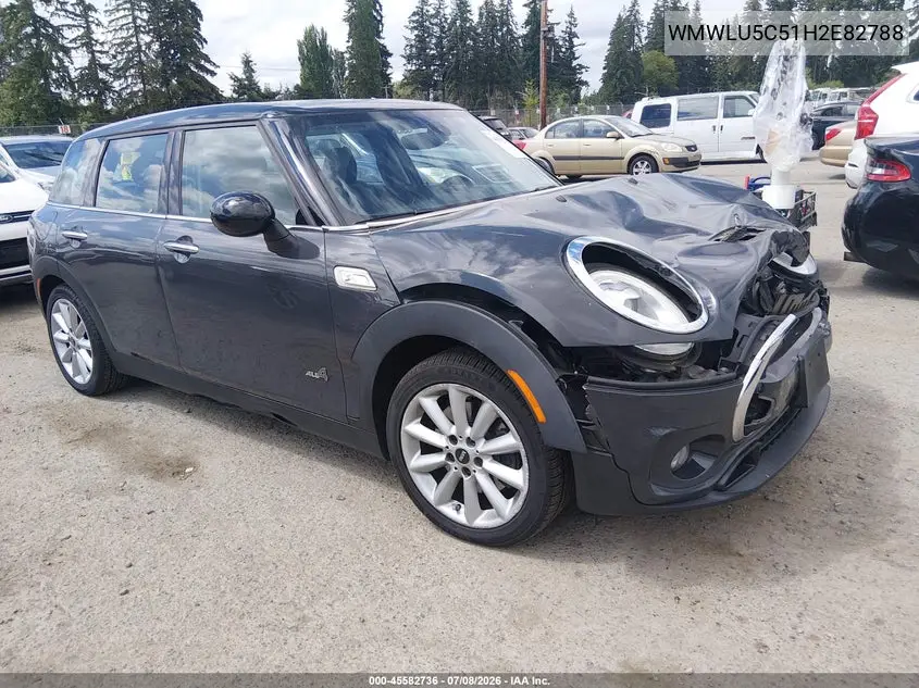 2017 Mini Clubman Cooper S VIN: WMWLU5C51H2E82788 Lot: 45582736