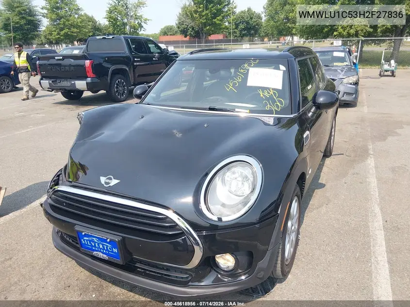 2017 Mini Clubman Cooper VIN: WMWLU1C53H2F27836 Lot: 45618956