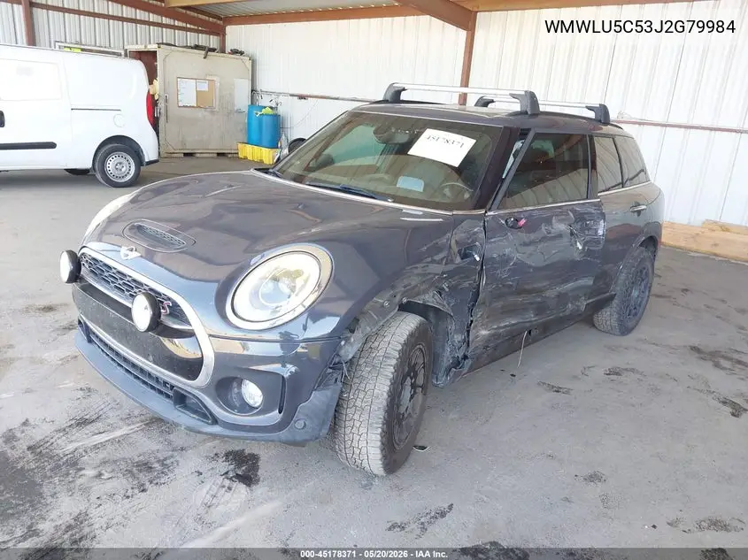 2018 Mini Clubman Cooper S VIN: WMWLU5C53J2G79984 Lot: 45178371