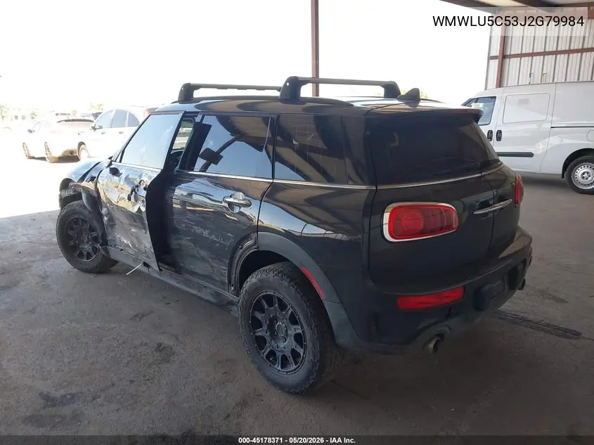 2018 Mini Clubman Cooper S VIN: WMWLU5C53J2G79984 Lot: 45178371