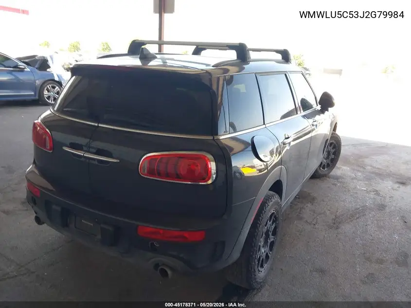 2018 Mini Clubman Cooper S VIN: WMWLU5C53J2G79984 Lot: 45178371