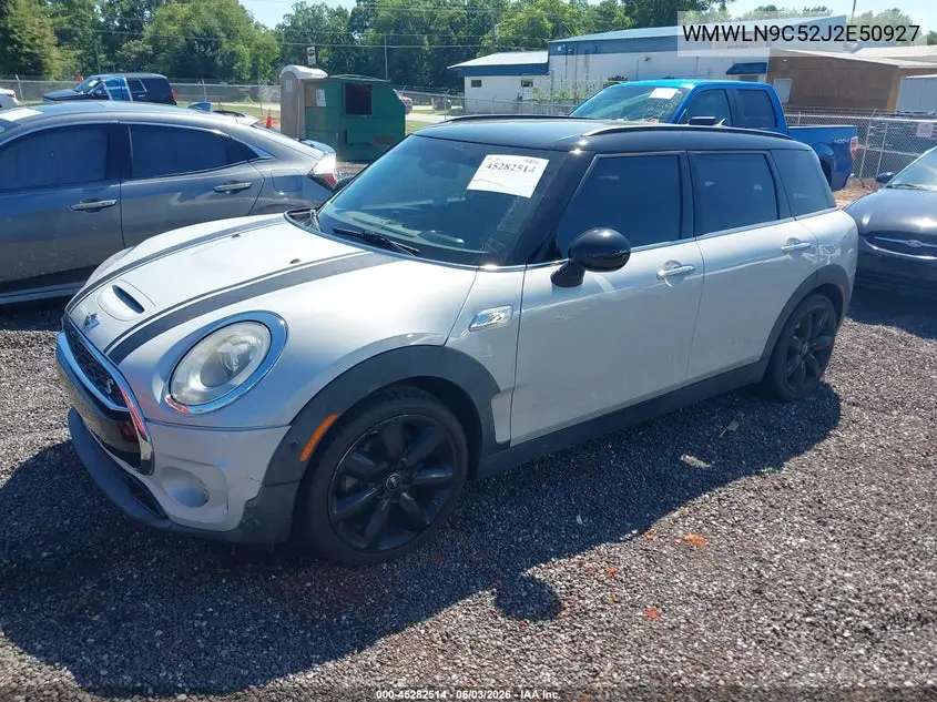 2018 Mini Clubman Cooper S VIN: WMWLN9C52J2E50927 Lot: 45282514