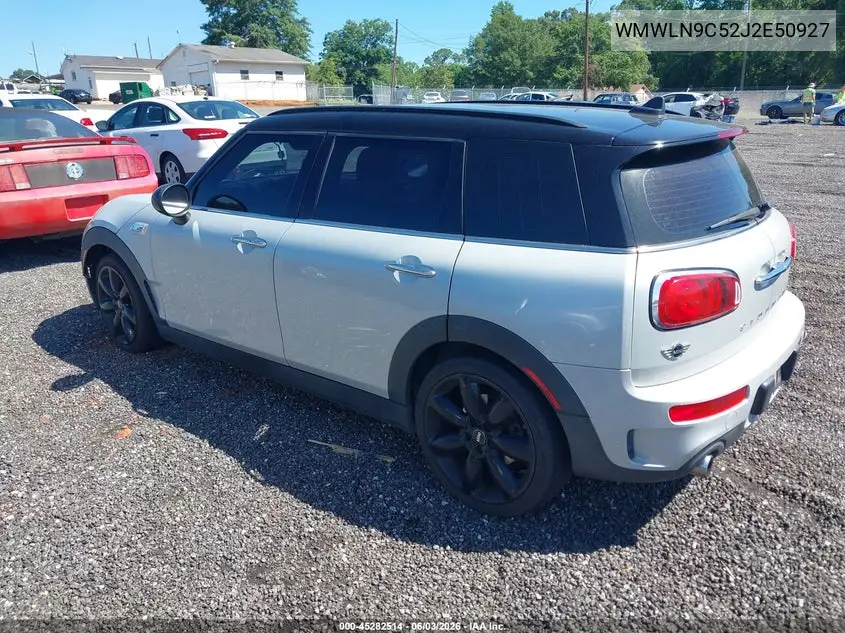 2018 Mini Clubman Cooper S VIN: WMWLN9C52J2E50927 Lot: 45282514