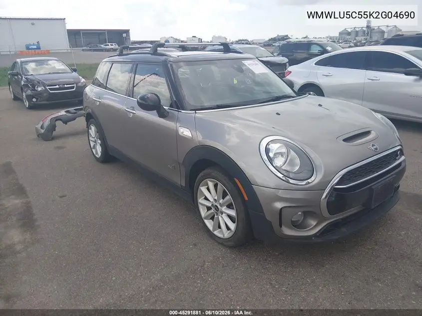 2019 Mini Clubman Cooper S VIN: WMWLU5C55K2G04690 Lot: 45291881