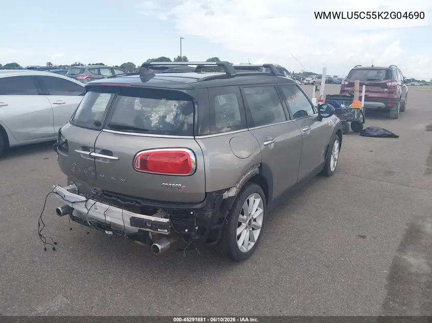 2019 Mini Clubman Cooper S VIN: WMWLU5C55K2G04690 Lot: 45291881