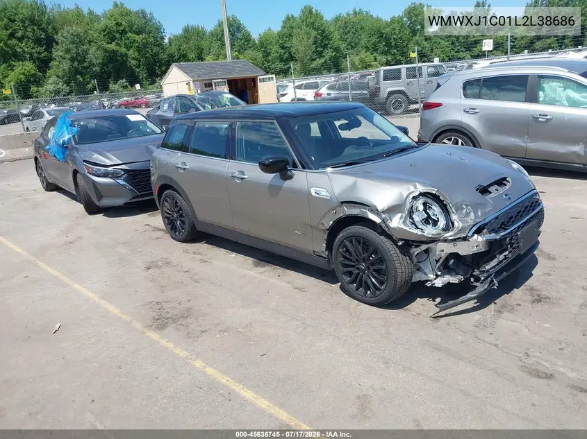 2020 Mini Clubman Cooper S VIN: WMWXJ1C01L2L38686 Lot: 45636745