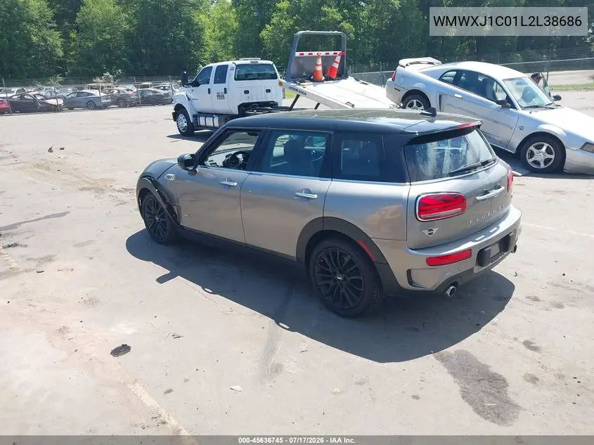 2020 Mini Clubman Cooper S VIN: WMWXJ1C01L2L38686 Lot: 45636745