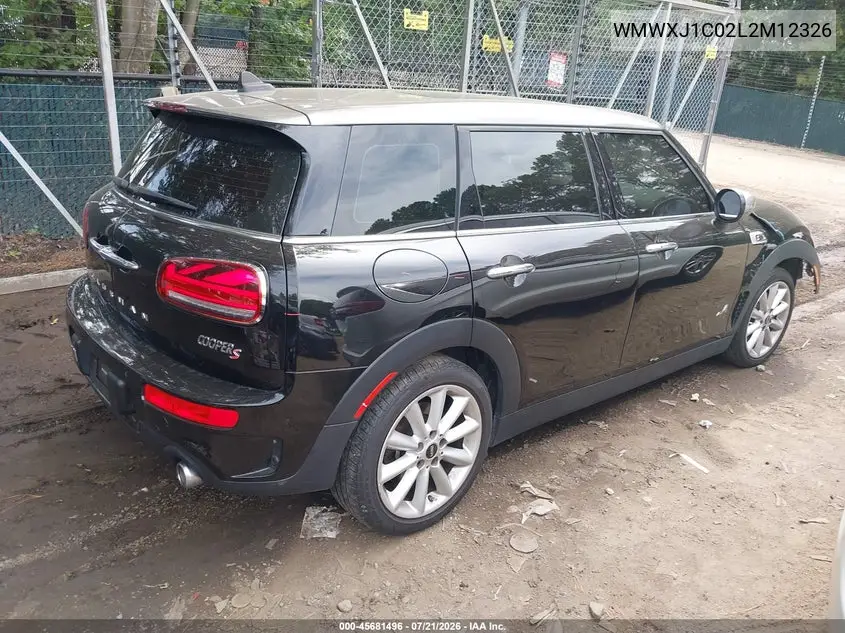 2020 Mini Clubman Cooper S VIN: WMWXJ1C02L2M12326 Lot: 45681496