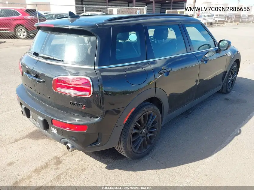 2022 Mini Clubman Cooper S VIN: WMWLV7C09N2R86656 Lot: 44495564