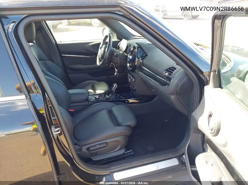 2022 Mini Clubman Cooper S VIN: WMWLV7C09N2R86656 Lot: 44495564