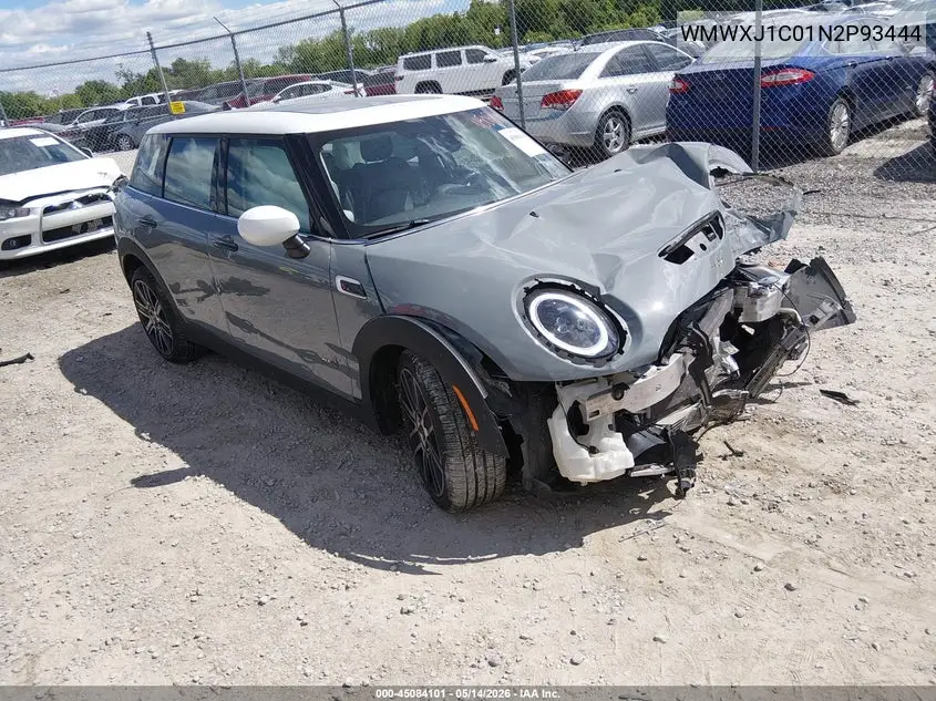 2022 Mini Clubman Cooper S VIN: WMWXJ1C01N2P93444 Lot: 45084101