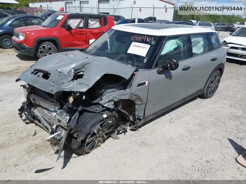 2022 Mini Clubman Cooper S VIN: WMWXJ1C01N2P93444 Lot: 45084101