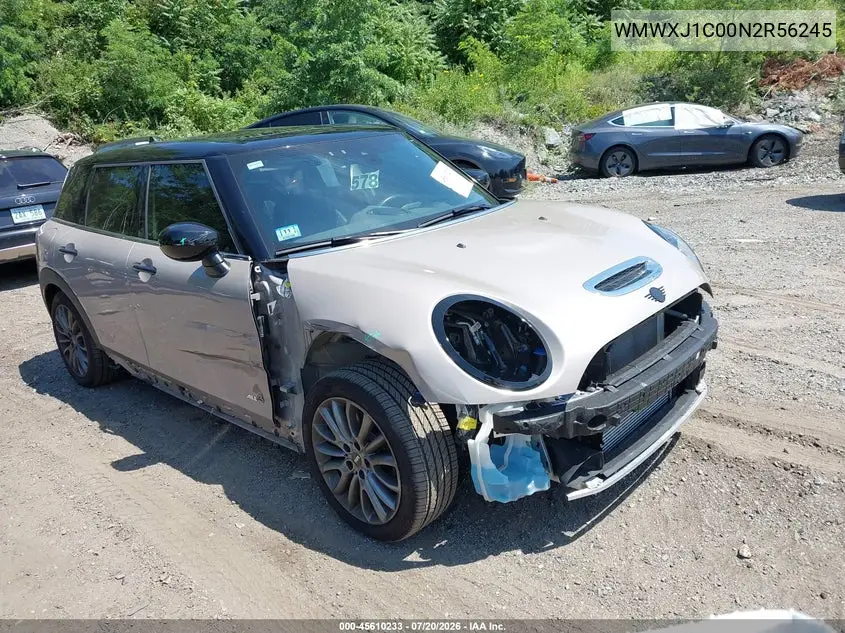 2022 Mini Clubman Cooper S VIN: WMWXJ1C00N2R56245 Lot: 45610233