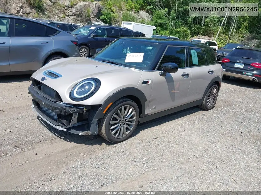 2022 Mini Clubman Cooper S VIN: WMWXJ1C00N2R56245 Lot: 45610233