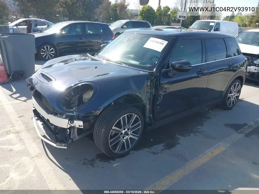 2024 Mini Clubman Cooper S VIN: WMWXJ1C04R2V93910 Lot: 44558200