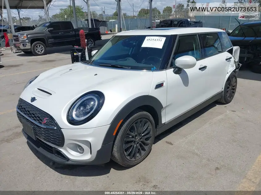 2024 Mini Clubman Cooper S VIN: WMWLV7C05R2U73653 Lot: 45254351