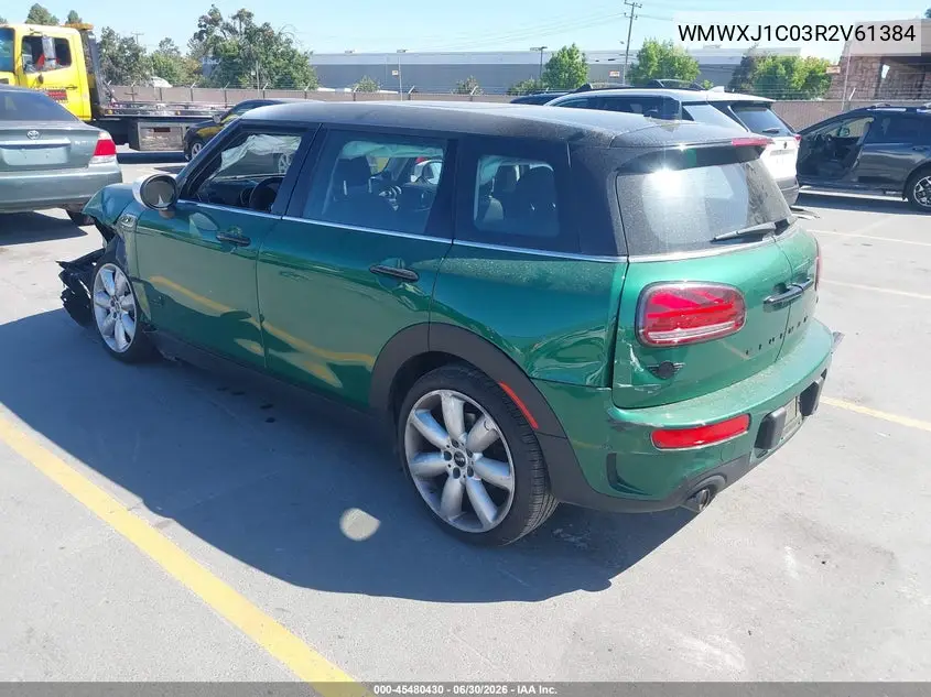 2024 Mini Clubman Cooper S VIN: WMWXJ1C03R2V61384 Lot: 45480430