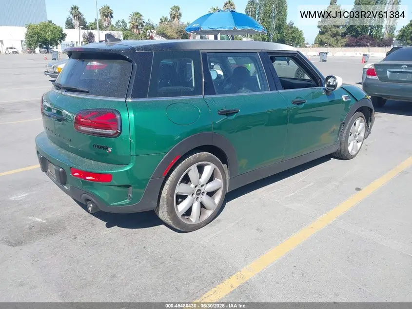 2024 Mini Clubman Cooper S VIN: WMWXJ1C03R2V61384 Lot: 45480430