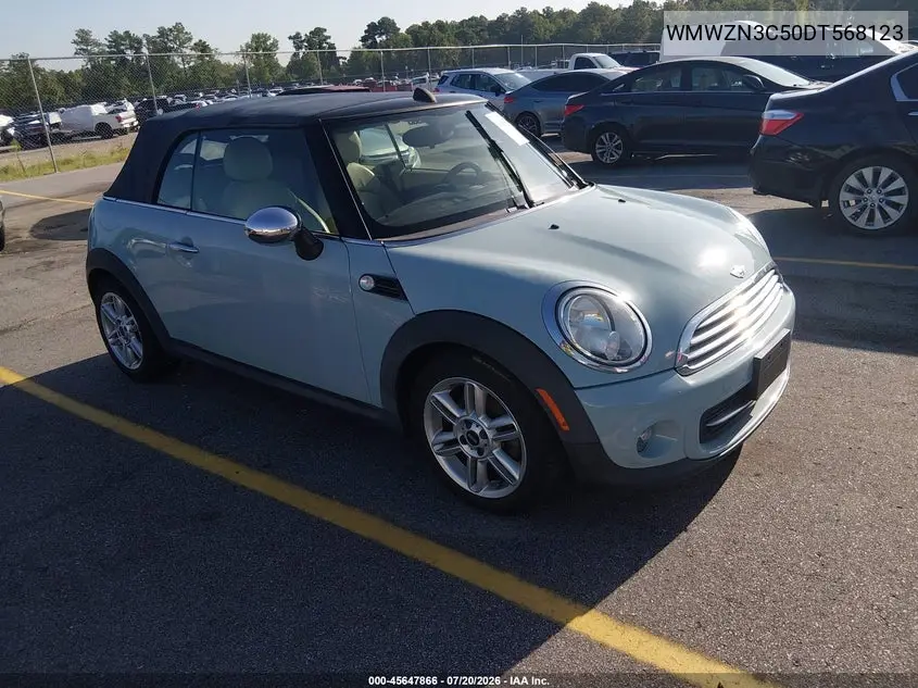 2013 Mini Convertible Cooper VIN: WMWZN3C50DT568123 Lot: 45647866